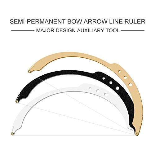 HOTWE Eyebrow Mapper with Strings, String/symetric brow drawing marking ruler, Microblading Line Marker Ruler Eyebrow Tattoo Measuring Tool With 10pcs Thread Lines for Eyebrow Mapper (Silver) 3