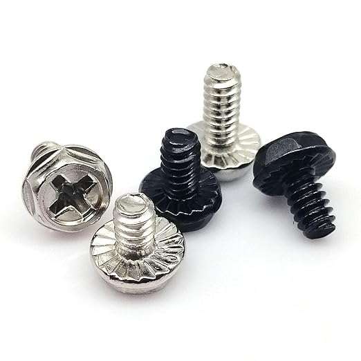 CHIST PC Computer & DESKTOP Screws Standoffs Set Kit, for Hard Drive Computer Case Motherboard Fan Power Graphics