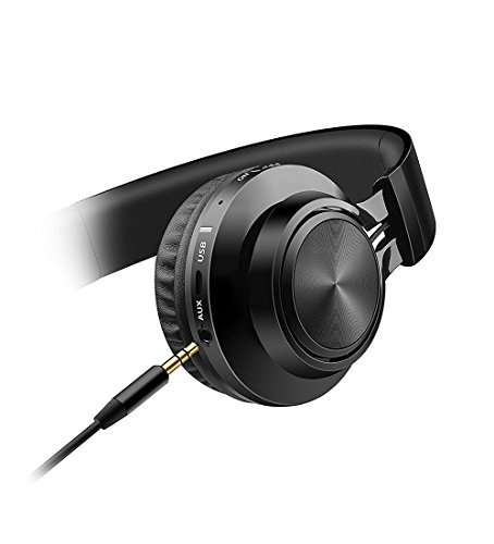 Sound One BT-06 Bluetooth Headphones (Black) 5