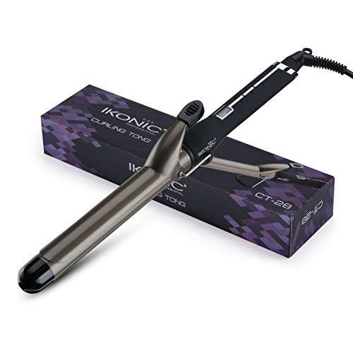 Ikonic Curling Tong-28mm, Ceramic Barrel, Digital Display, Fast Heatup, Hair Curling, Hair Styling, For Women, All Hair Type 2