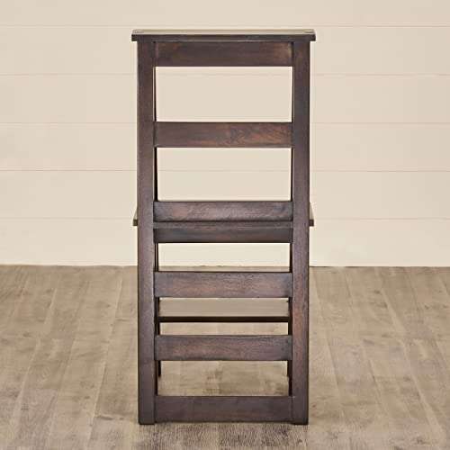 Home Centre Delta Convertible Ladder Chair, Rich Brown, 16 * 18 * 36 Inches (DL-14650) 4