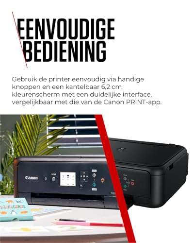 Canon - Multifunction Printer Canon FEMMIN0235 2228C006 Pixma TS5150 Dúplex WIFI Black 5