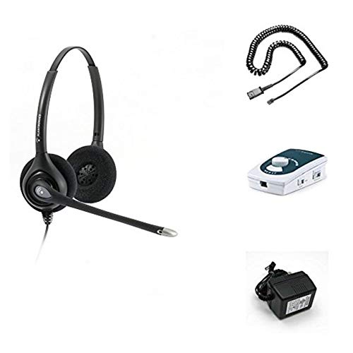 UA45 Bundle with Power Adapter and HW261N Duo Direct Connect Headset (PLX HW261N NCD-UA45-B)