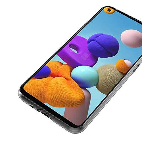 Samsung Galaxy A21S Case, CaseExpert® Pattern Soft Slim Gel Silicone TPU Back Cover Case for Samsung Galaxy A21S 4
