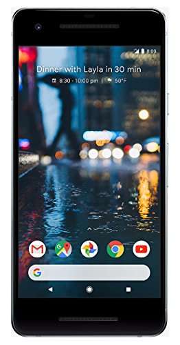Google Pixel 2 128GB - Clearly White, Google Unlocked Version (Renewed) 1