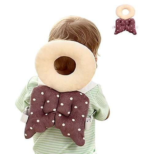 Futaba Drop Resistance Head Protection O-Shaped Baby Pillow - Brown 1