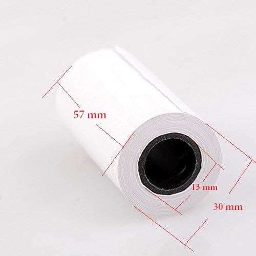 10 PCs Thermal Paper for Mobile 58mm 30mm Mini Thermal Printer Cash Register POS Receipt Paper Roll 4