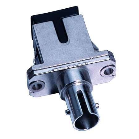 PacSatSales - SC to ST Fiber Optic Adapters - SM SX Fiber Adapters for Singlemode Simplex or Duplex Fiber 4