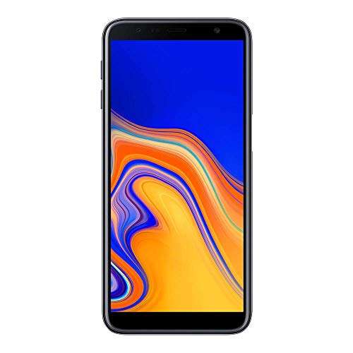 SAMSUNG Galaxy J6+ Plus (64GB, 4GB RAM) 6.0" Infinity Display, Dual Camera, Global 4G LTE Dual SIM GSM Factory Unlocked J610G/DS (International Model w/ 64GB MicroSD Bundle) (Absolute Black) 2