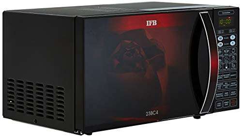 IFB 23 L Convection Microwave Oven (23BC4, Black+Floral Design) 2