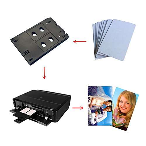 Abbaoww Inkjet PVC Card Tray for Canon J Type Printers - PIXMA MX922 iP7200 iP7230 MG7720 MG7120 MG6350 MG5480 MG5420 MG5400 3