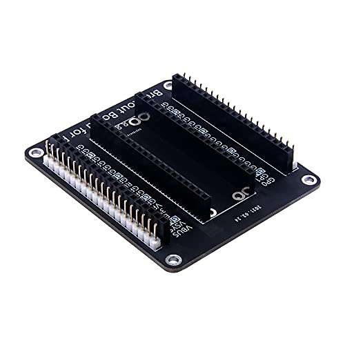 GeeekPi GPIO Breakout Board Kit for Raspberry Pi Pico/Pico W, GPIO Expansion Board Breakout Module with Jumper Wire Pack for Raspberry Pi Pico/Pico W 6