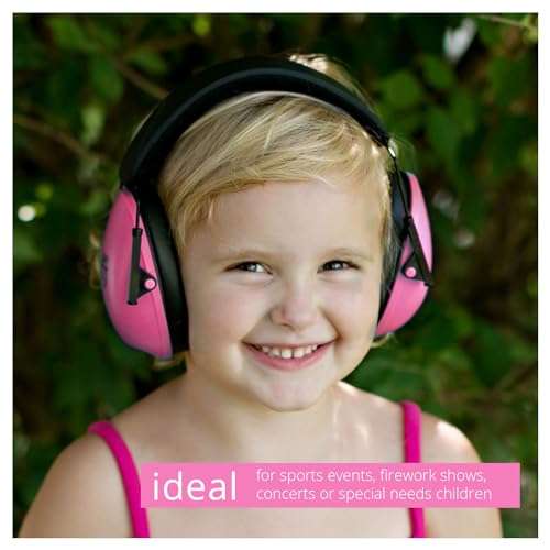 My Happy Tot Noise Cancelling Headphones for Kids, Comfortable and Adjustable Baby Ear Protection Earmuffs, Sound Blocking for Infants & Toddlers, Durable & Safe, Ideal for Study & Play, Blue 3