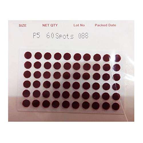 EYETEX PALLAVI BINDI P5 MAROON PACK OF 10