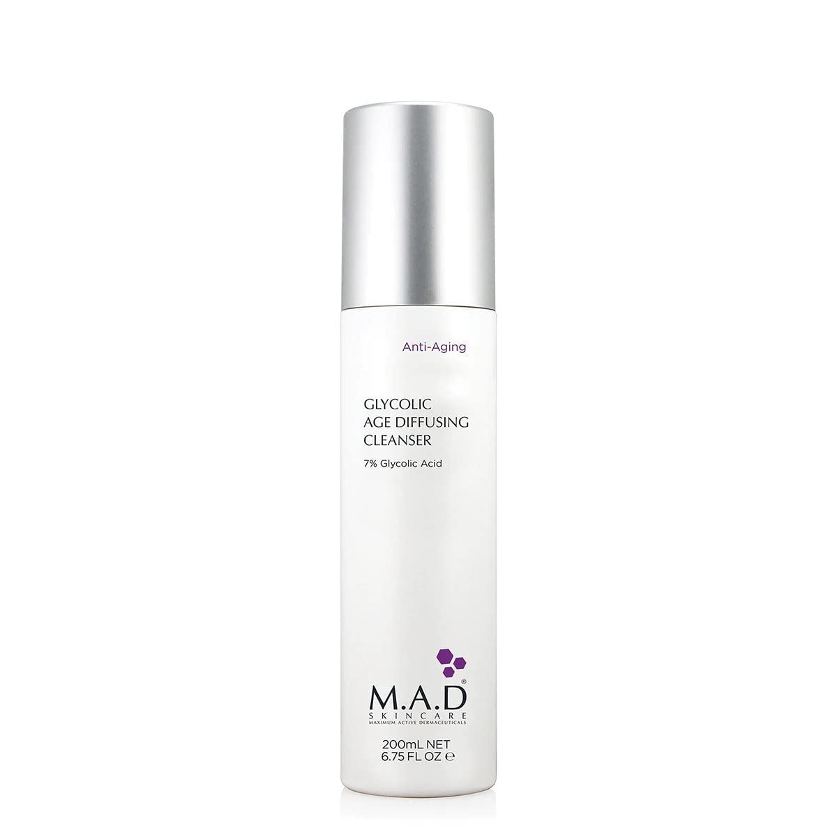 M.A.D Skincare Anti-Aging Glycolic Age Diffusing Cleanser 13.5 fl. oz. [2 Pack] 1