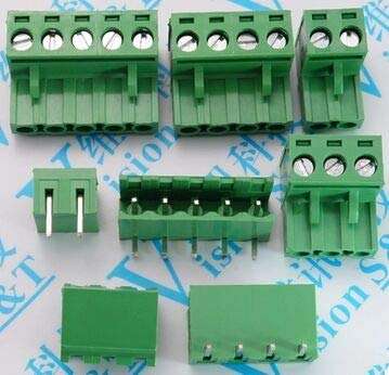 Davitu Terminals 10P 5.08mm Male and Female CE 100pcs 2