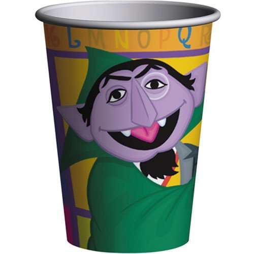 Sesame Street "P is for Party" Cups - 8 Count (9 oz.)