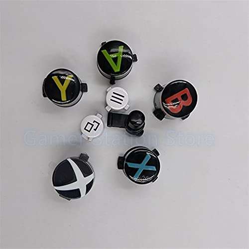 Full Housing Shell Case with Buttons Kit Accessories for Xbox one Slim Xbox one S Controller Replacement (Black) 4