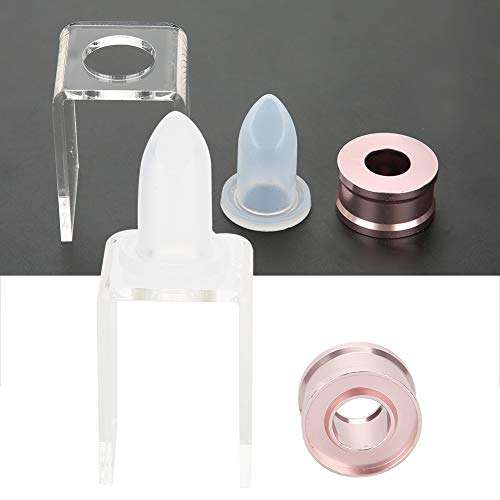 Silicone Lipstick Mold Kit, 12.1MM Innovative and Lovely DIY Homemade Balm Lip Mold Multi Shapes Lipstick Making Mould Crafts Tool Kit(Single Hole Set) 5