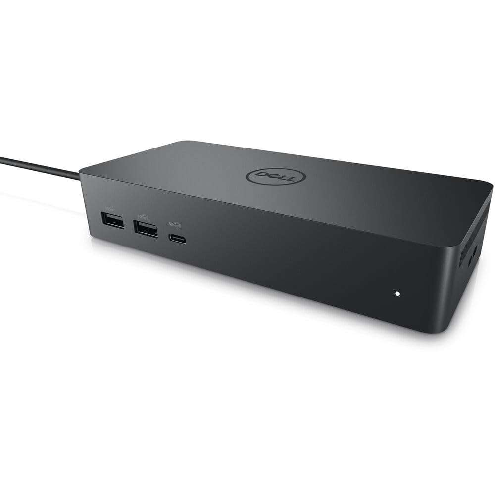 Dell UD22 10-in-1 Universal USB-C Docking Station | Quad 4K Display Support, 96W Power Delivery, Dual DisplayPort (UD22) + HDMI/DisplayPort/USB-C Cable Bundle 4