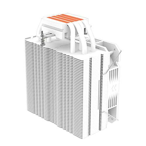 Zalman CNPS9X Performa ARGB CPU Air Cooler Fan, 180W TDP, AMD AM5 / AM4, Intel LGA 1851/1700 / 1200/1151, 4 Direct Touch Heatpipes (DTH) for Superior Cooling, White 3