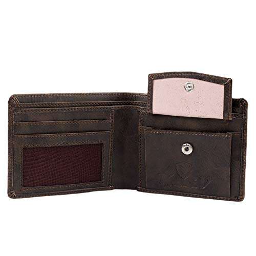 Keviv� Genuine Leather Wallet for Men || Men's Wallet || (Brown) 2