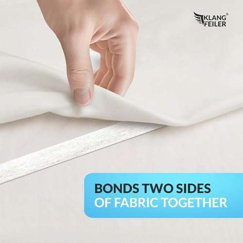 Klangfeiler® Iron on Hemming Web - 0.75 INCH x 32 Yards - Extra Strong - Iron Required 5