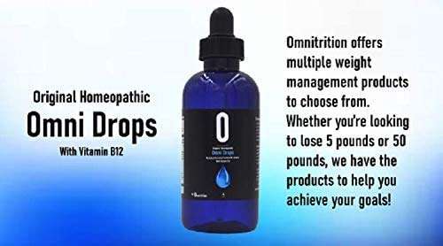 Omni Drops Diet Drops with Vitamin B12 - 4 oz with Program Guide 4