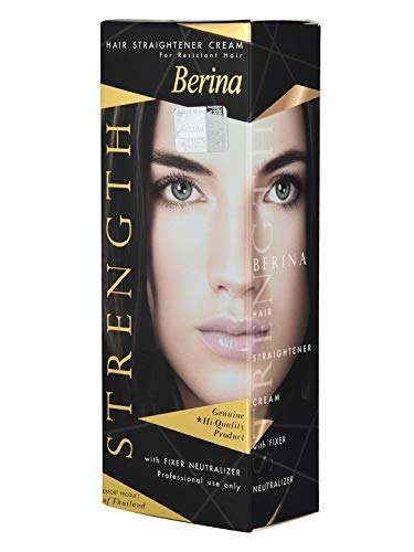 Berina Hair Straightener Cream Hair Styler, 60g 1