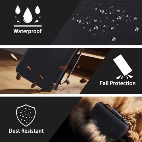 co2CREA Hard Case Replacement for DYMO LabelManager 160 / DYMO LabelManager 280 Rechargeable Portable Label Maker 6