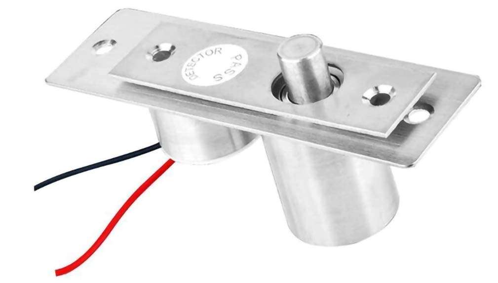 LBS Mini Stainless Steel Fail Safe NC Electric Drop Bolt Door Lock Deadbolt Strike for Door Access Control System 6