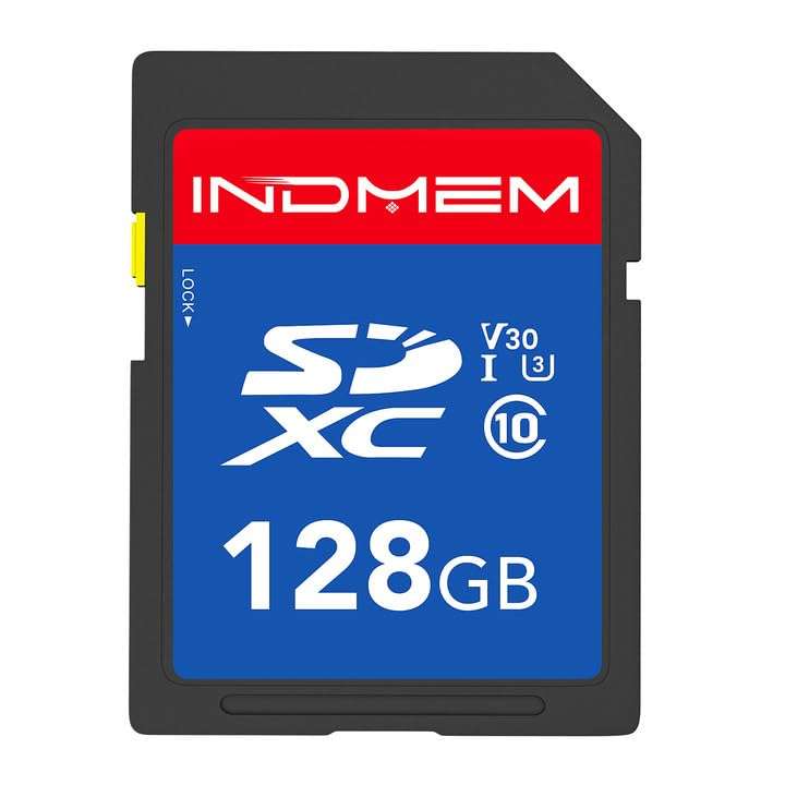 128GB SD Card, C10, U3, V30, High Speed up to 90M/S, SDXC UHS-I Memory Cards, Full HD & 4K Video Compatible with Digital Camera, HD Camcorders, DSLR and PC, 128 GB(1 Pack) 1