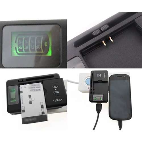 SLLEA Battery Charger/Adapter for Nokia BL 5C 1101 1110 1112 1200 N91 70 72 6822 AC-04 4