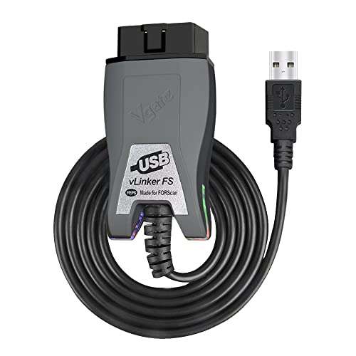 Vgate vLinker FS OBD2 USB Adapter for FORScan HS/MS-CAN Auto Switch 1
