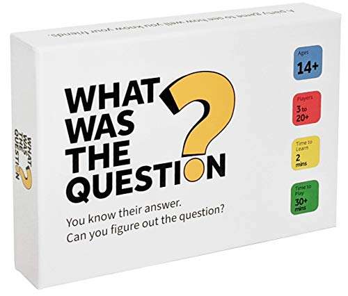 What Was the Question? – The Conversational Party Game Resulting in Hilarious Discussions 1
