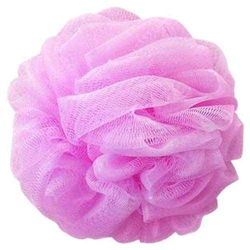 BoldnYoung Mesh Shower Sponges Exfoliation Body Puff Bath Scrubbers, Multicolour (Pack of 4) 3