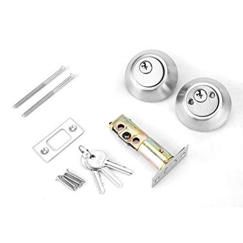 1.6In Hole Distance Door Cylinder Multi-Layer Plating Door Lock for Front Doors 1
