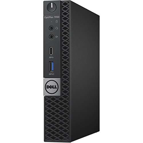 Dell OptiPlex 5050 Micro Form Factor (Intel Core 7th Generation i5-7600T, 8GB RAM, 512GB SSD) Windows 10 Pro (Renewed) 2