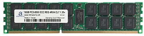 Adamanta 16GB (1x16GB) Server Memory Upgrade for Dell PowerEdge M610 DDR3 1066Mhz PC3-8500 ECC Registered 4Rx4 CL7 1.35v 1