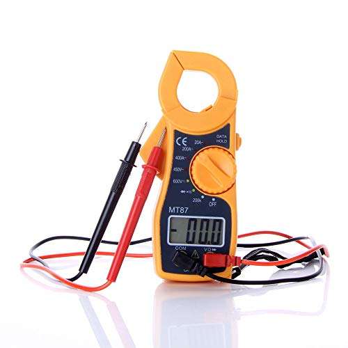 FixtureDisplays® Digital Clamp Meter Multimeters AC/DC Multi-Meter Electronic Load Tester 400A Max 18174-NF 2