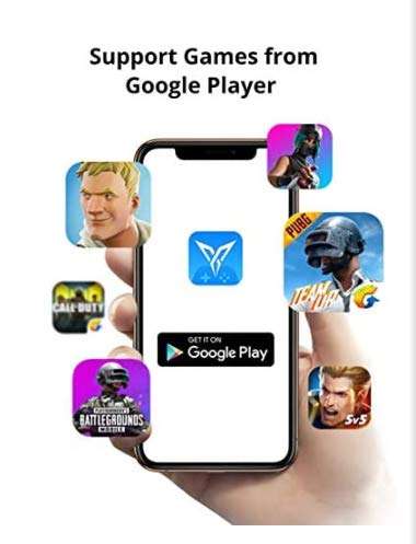 FLYDIGI Wee2T Mobile Game Controller Telescopic for Android of MOBA, Unique Tensile Design, Compatible with The Mobile of 3.5-6.3 Inch (75-165mm). Not Support iOS 13.4 and Above 2