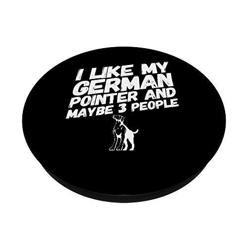 German Shorthaired Pointer Dog Owner Coffee PopSockets Grip and Stand for Phones and Tablets 2