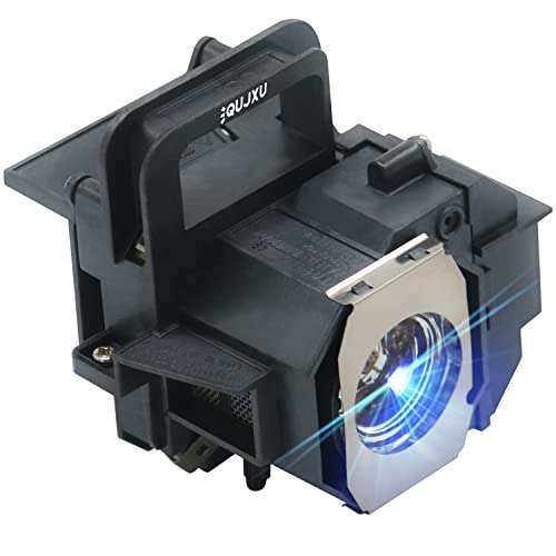 QUJXU ELPLP49 Projector lamp for Epson V13H010L49 powerLite Home Cinema 8350 8345 8500ub 8700ub 8100 6100 6500ub Replacement Projector lamp Bulb 1