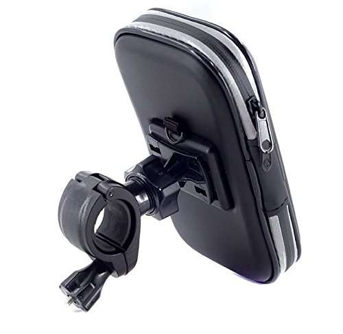 Waterproof Touch Screen Bike Mount GPS Case Bicycle Handlebar Cell Phone Holder Bag For iPhone 11 Pro Max / Motorola One Zoom / Moto E6 Plus / Google Pixel 4 XL / Xiaomi Redmi Note 8 / Xiaomi Mi 9T 5