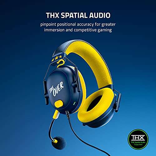 Razer BlackShark V2 Gaming Headset: THX 7.1 Spatial Surround Sound - 50mm Drivers - Detachable Mic - for PC, PS4, PS5, Switch, Xbox One, Xbox Series X & S - 3.5mm Audio Jack & USB DAC - CourageJD 6