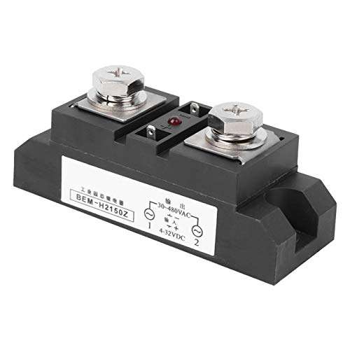 DC Control AC Relay, Industrial Relay, Durable Electrical Supplies Industrial Supplies Machinery Control for Temperature Controller PID Thermostat(H2200Z) 4