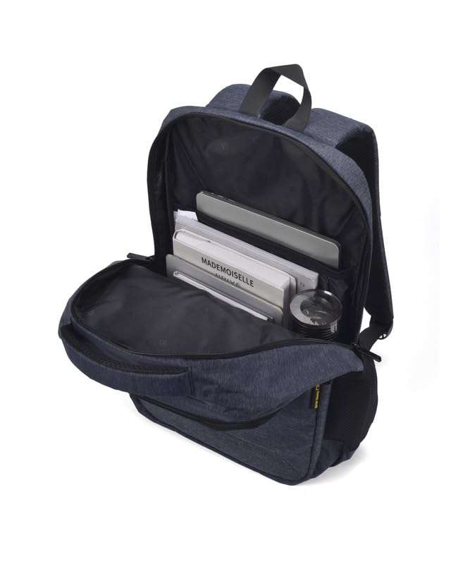 Travel Blue Navigator Executive 15.4 Inches laptop Compartment, 24 L Casual Backpack,Shoe & Organizer Pocket for Men Women Boys Girls Blue 4