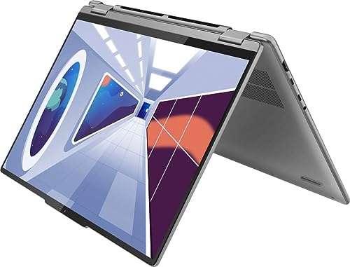 Lenovo Yoga 7 16" WUXGA 2 in 1 Touch Screen Laptop | AMD Ryzen 5 7535U | AMD Radeon 660M Graphics | 8GB RAM DDR5| 512GB SSD | Backlit | Fingerprint | Windows 11 Home | Bundle with Stylus Pen, Grey 3