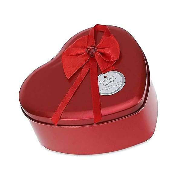 Valentine Gift For Girlfriend Valentine's day Gift Heartbox with Teddy Gifts For Wife Girlfriend Boyfriend His Her 3