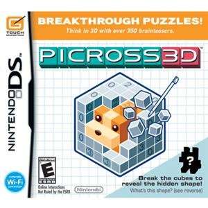 NEW Picross 3D DS (Videogame Software) 1